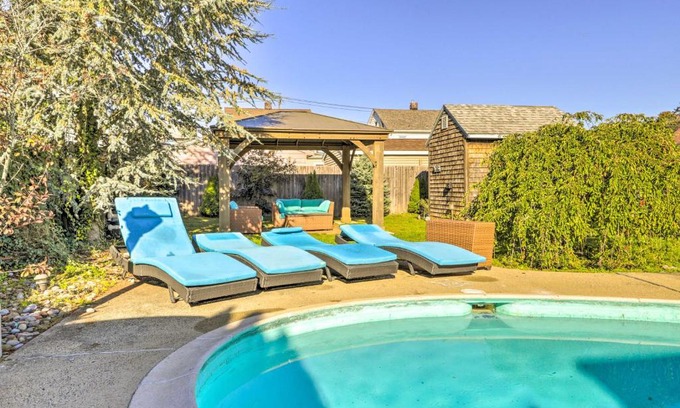 East Shore House | New Haven Gem with Private Pool, Walk to Beach!
