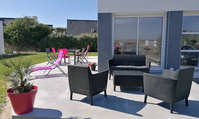 Cleder House | New house 350m from the beach in Cléder. Rated 3 stars.