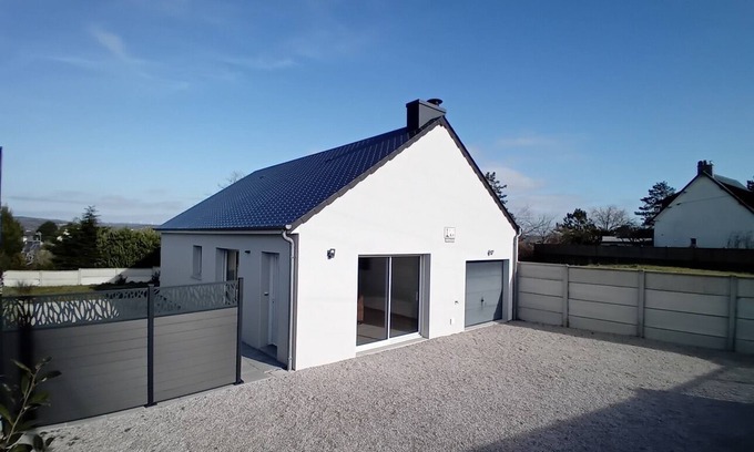 Barneville-Carteret House | NEW HOUSE AIR CONDITIONING 4 people, 88 m2, seaside in ALL INCLUSIVE