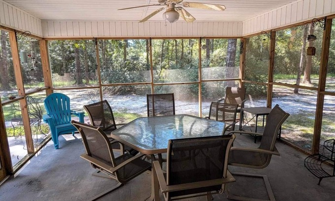 Saucier House | NEW LIST Cozy 3BR Family Home, Quiet Wooded Retreat, 20 Miles to Beach & Casino