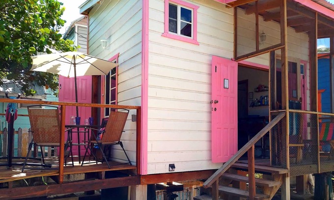 Caye Caulker Cottage | NEW LISTING! Caribbean Tiny Home Living. Enjoy the Cayes in this cozy cottage.