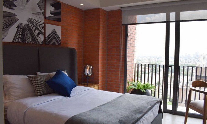 Guadalajara Apartment | New Loft with incredible view in YU Country 1506B