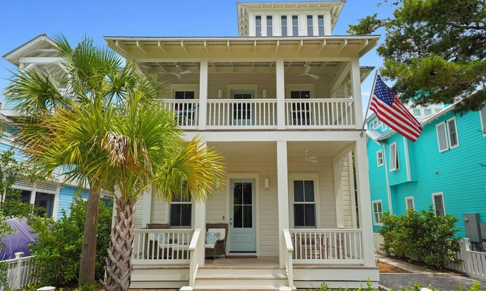 Seaside House | New Luxury Build in Seaside, Florida, Tower w/Gulf Views - 381 Ft to Beach!