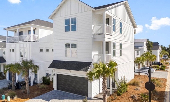 West Panama City Beach House | NEW | Luxury | Walk to Beach | Pool | Gameroom