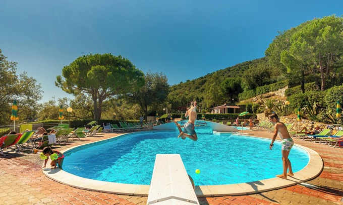 Marina di Andora House | New Management Holiday Home Villaggio Colombo V3 with Garden & Shared Pool