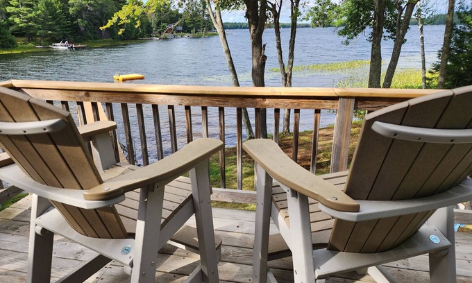 Minocqua House | New! Million Dollar Lakefront View at Loon Landing