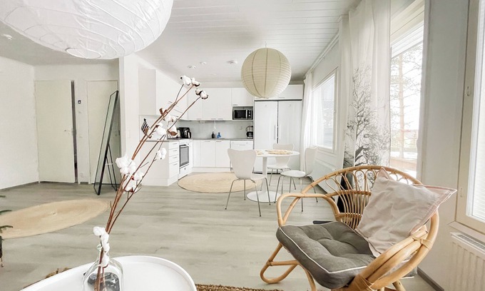 Haapavesi House | New one-bedroom apartment in the heart of Finland, in a beautiful small village.