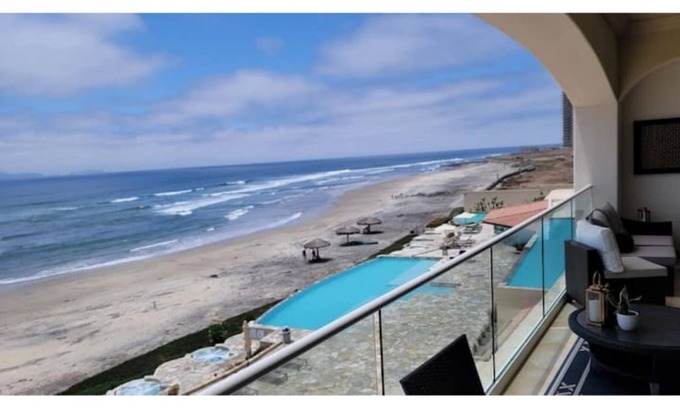 Rosarito Condo | New Rosarito MX Beachfront Gem w/24 hour security - 9 Min to town