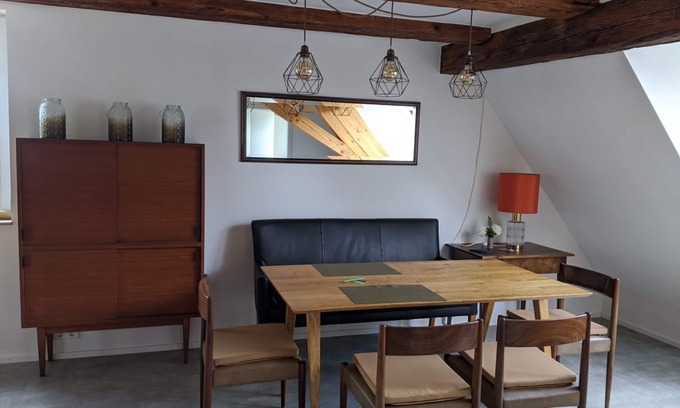 Owingen Apartment | NEW - Wäschbach - large maisonette apartment in the romantic Happenmühle