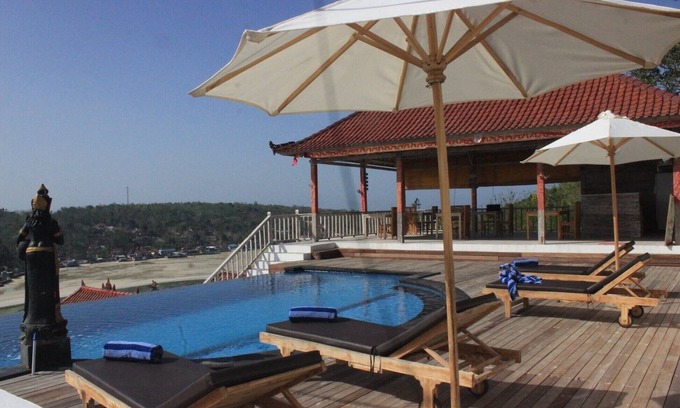 Mushroom Bay House | #Newest Bungalow with Sea view @Lembogan#