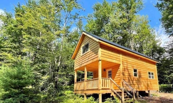 Bernhards Bay House | Newly built Cabin in the woods on a 5 acres of land