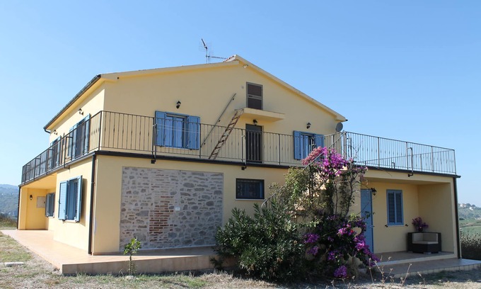 Montefino House | Newly renovated farmhouse with pool - views of the sea and mountains