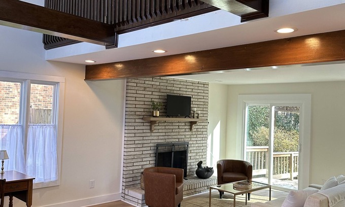 North Raleigh House | Newly renovated midtown home near North Hills Mall, PNC Arena, NCSU, downtown.