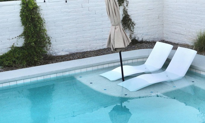 Tortolita House | Newly renovated pool at the Modern Western Villa!