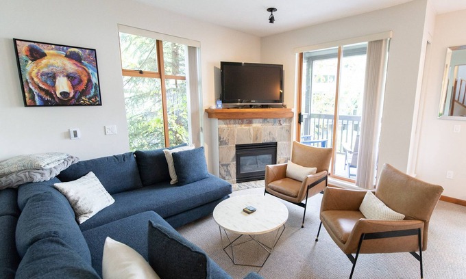 Village North Condo | Newly renovated Stoney Creek Condo in Whistler Village with access to pool and hot tub.