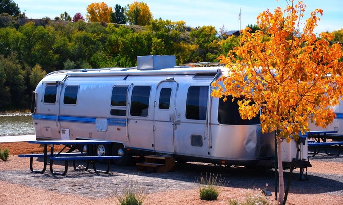 Pear Park House | Newly updated Airstream with modern amenities on the bank of the Colorado River.