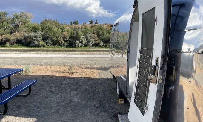 Pear Park House | Newly updated Airstream with modern amenities on the bank of the Colorado River.