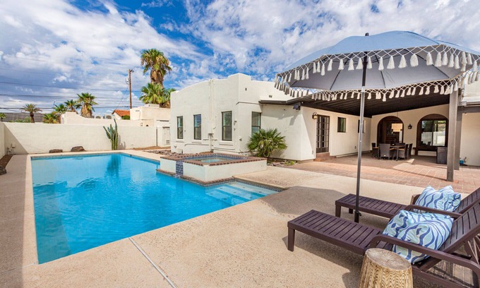 Sam Hughes House | Newly updated charming house with resort-style amenities and centrally located!