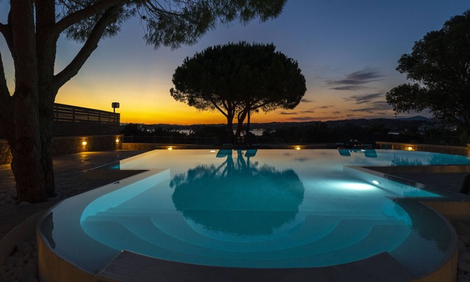 Papastavraiika Villa | nEXCEPTIONAL VILLA AMETHYST WITH PRIVATE POOL & STUNNING VIEWS TO PORTO HELI