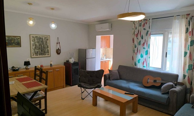 Tirana Apartment | Next Blloku Top 1-bedroom apartment with WiFi, AC in lovely Tirana