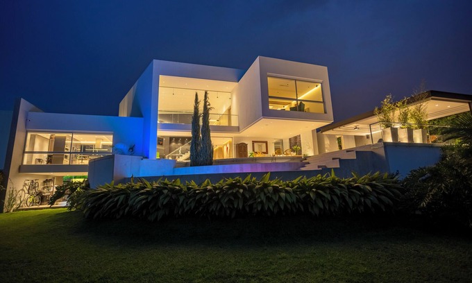 Pereira House | Next-Level Luxury Pereira House + Pool & Cinema