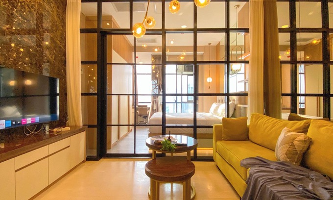 Makassar Apartment | Nice And Homey 1Br At Sudirman Suites Apartment