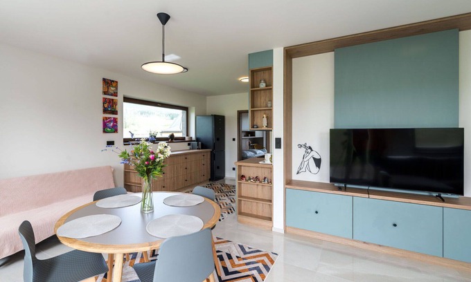 Cerny Dul Apartment | Nice apartment for 4 guests with WIFI, TV and terrace