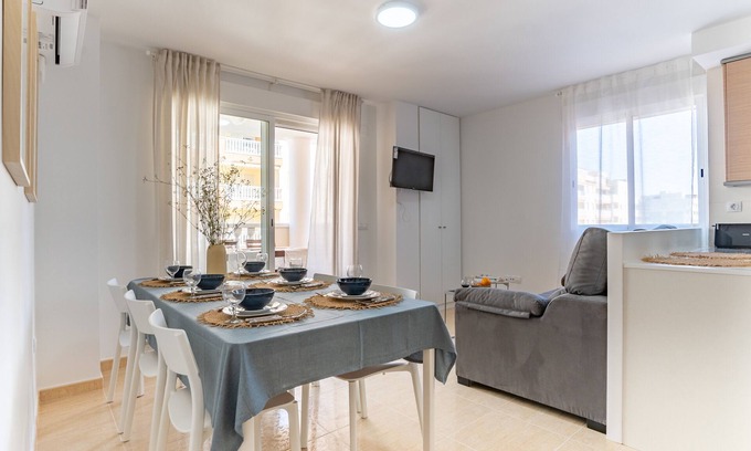 El Grau de Moncofa Apartment | Nice Apartment - Terrace - Pool Access
