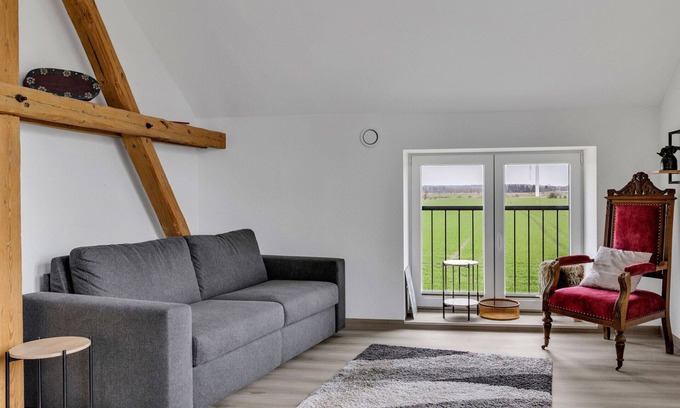 Bramstedtlund Apartment | Nice apartment for 10 people with WIFI, TV, terrace, pets allowed and panoramic view