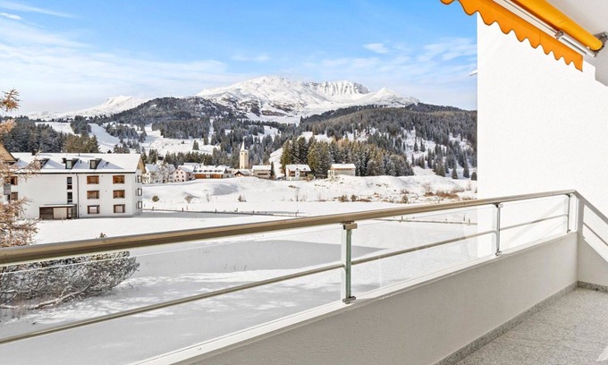 Parpan Apartment | Nice apartment for 3 people with WIFI, TV and balcony