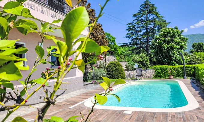 Besazio Apartment | Nice apartment for 4 people with private pool, WIFI, TV, patio, panoramic view and parking
