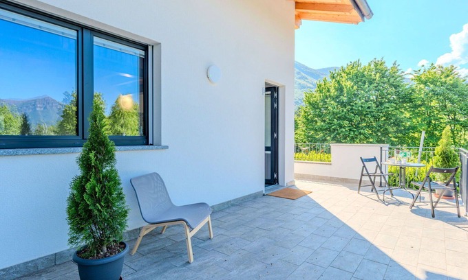 Dervio Apartment | Nice apartment for 4 people with pool, A/C, WIFI, TV and patio