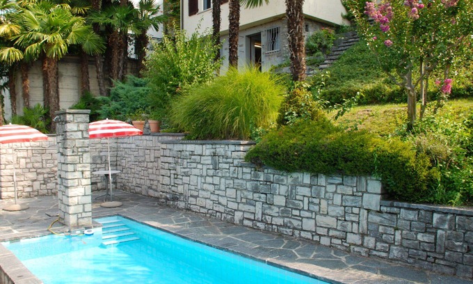 Aldesago House | Nice apartment in villa with WIFI, private pool, TV, terrace, pets allowed, panoramic view, parking