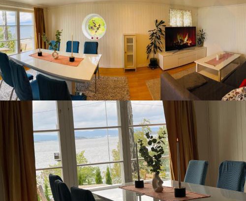 Oslo Apartment | Nice Family Friendly apartment 2 bed Rooms with sea view located in Nordstrand for 5 guests with a garden and grill with sea view just beside the apartment