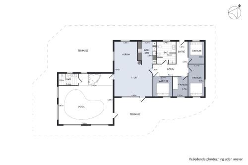 Egsmark Strand House | Nice Home In Ebeltoft With 4 Bedrooms, Swimming Pool And Wifi