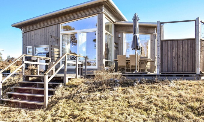 Manstad House | Nice home in Manstad with kitchen