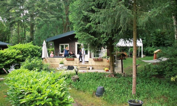 Lanaken House | Nieuw vebouwd Vakantie Boshuisje Meibloempje