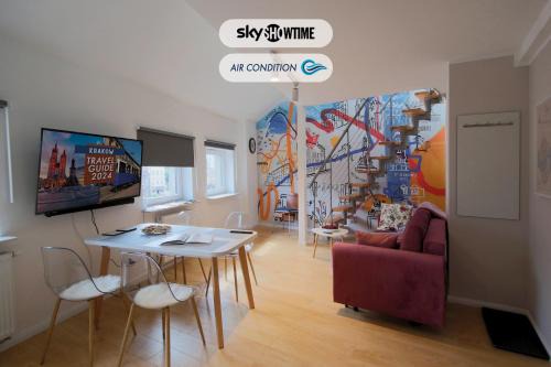 Stare Podgorze Apartment | Noemi's Loft - Double Floor Apartment - Old Town