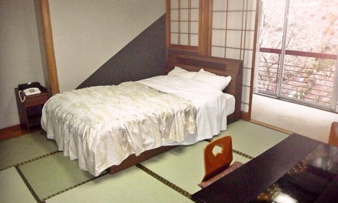 Yumura Onsen Hotel | Nonsmoking 10 tatami mat double bed Room with/Mikatagun Hyōgo