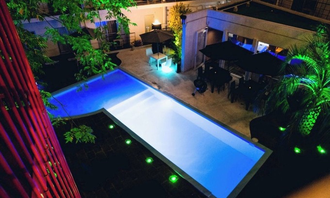 Hakozaki Hotel | Nonsmoking Moderate Double Pool View vs | /Fukuoka Fukuoka
