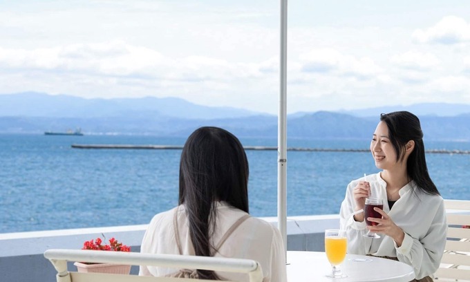 Ibusuki Hotel | Nonsmoking Ocean view Westernstyle twin room /Ibusuki Kagoshima