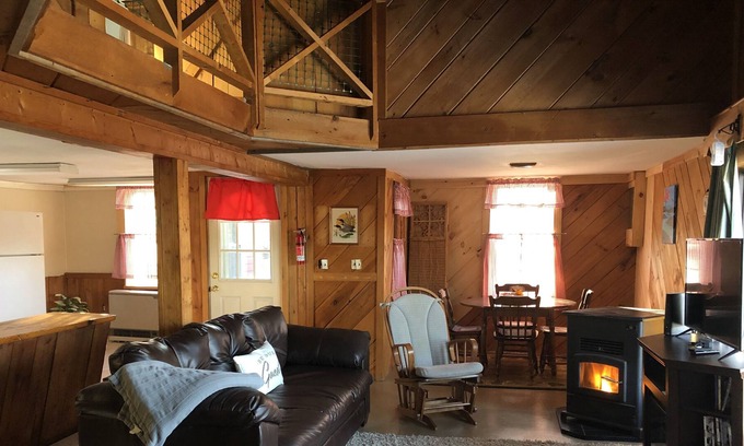 Abbot House | North-eastern Maine near Piper pond, (Abbot) snowmobile trail easy access to ITS