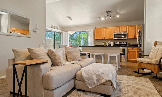 Desert View Village House | North Phoenix Patio Home w/Garage in Gated Complex!