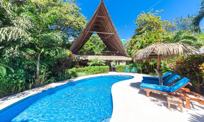 Playa Guiones House | Nosara Beach Compound w/Pool - 2 minute walk to Guiones beach!