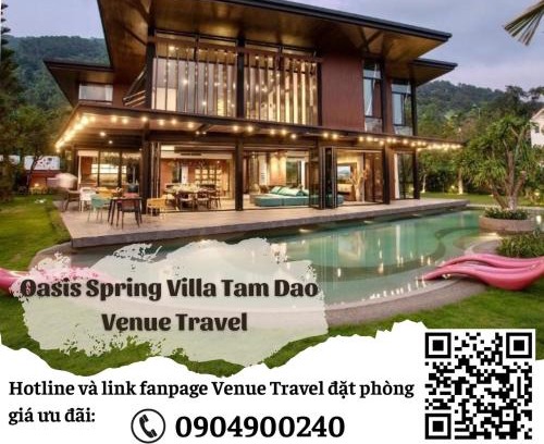 Tam Dao Villa | Oasis Spring Villa Tam Dao - Venuestay