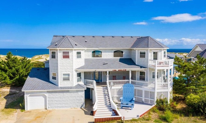 Corolla House | Ocean Front Home on The Outer Banks w/Pool, Theater, Game Room, & Pet Friendly!