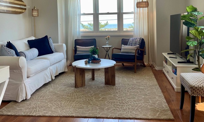 Sea Bright House | Ocean front with views from every window, walk to beach and dining!