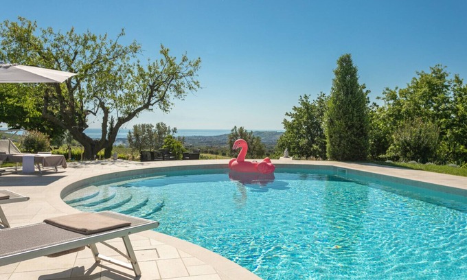 Mosciano Sant'Angelo House | Ocean-Mountain Majesty View LUX