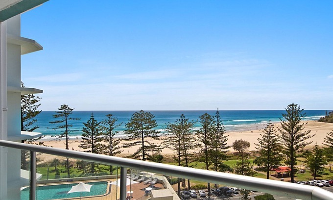 Coolangatta Apartment | Ocean Plaza Unit 835 Beachfront unit right in the heart of Coolangatta with Wi-Fi Inc.