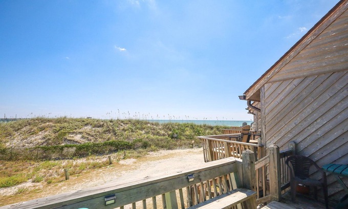 North Topsail Beach House | Ocean/Sound Views, Beach Access—Villa On The Blue